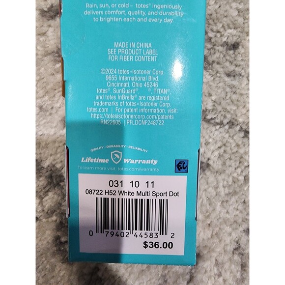 TOTES Portable Umbrella for Travel – Compact for Car, Backpack and Purse - Picture 6 of 7